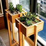 Pallet Standing Planter