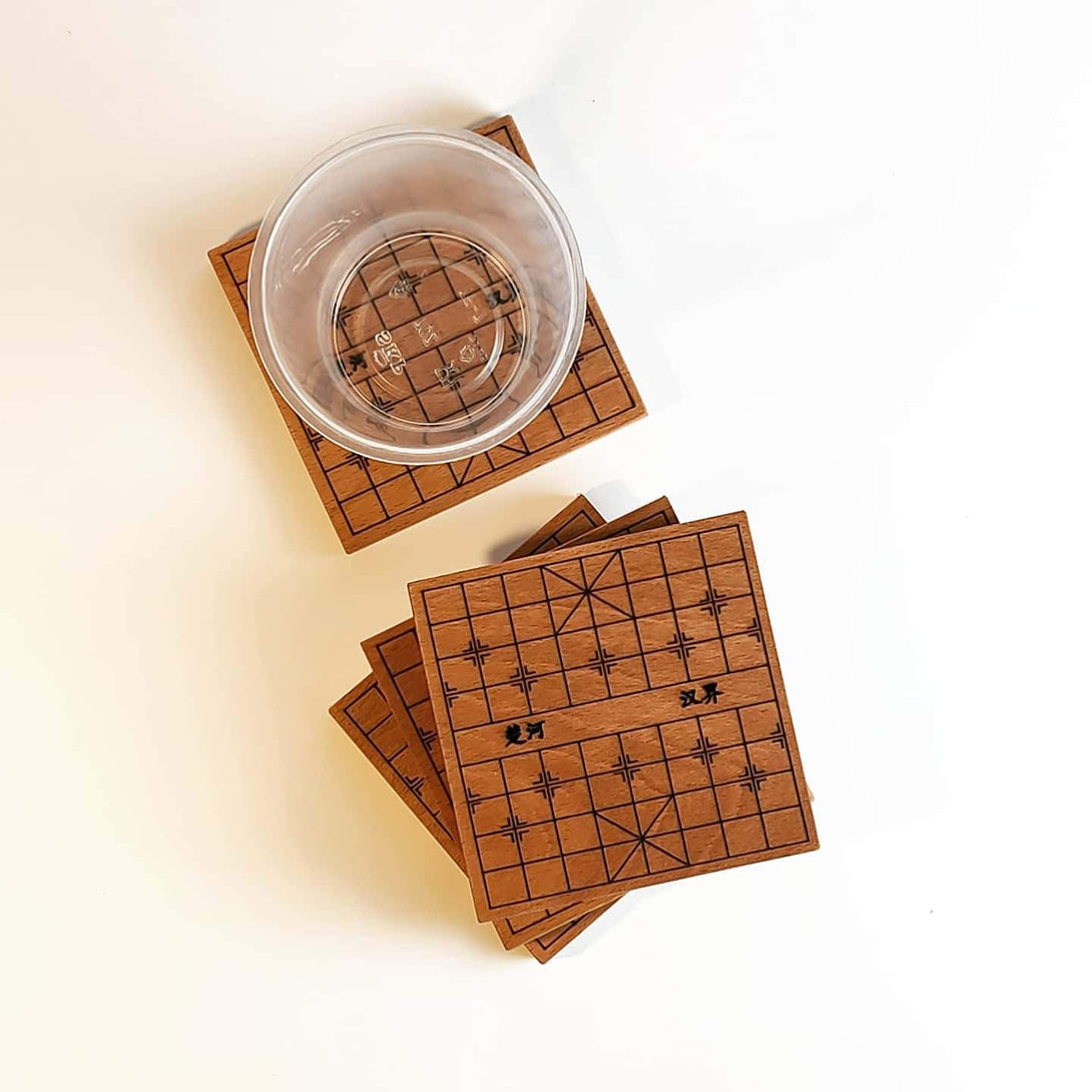 Chess Coasters (set of 4)