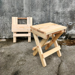 Pallet Folding Stool Workshop
