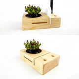 Reclaimed Pinewood 3-in-1 Planter - tripleeyelid
 - 1