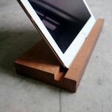 Upcycle Solid Wood Tablet Holder - tripleeyelid
 - 3